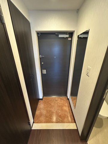 大阪市淀川区新高５丁目の賃貸マンションの玄関