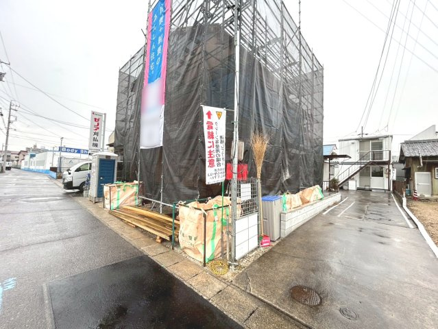 クワイエ　一宮市多加木2丁目　第13　全1区画分譲の外観|「現地（2025年10月9日）撮影」　
■全体写真　
■ヤマダ不動産　株式会社リライフ　