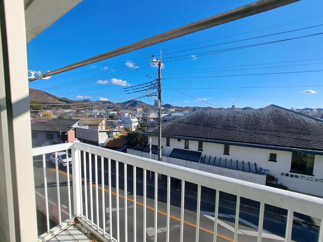 ベルシオン桐生第二のバルコニー|※別部屋参照写真