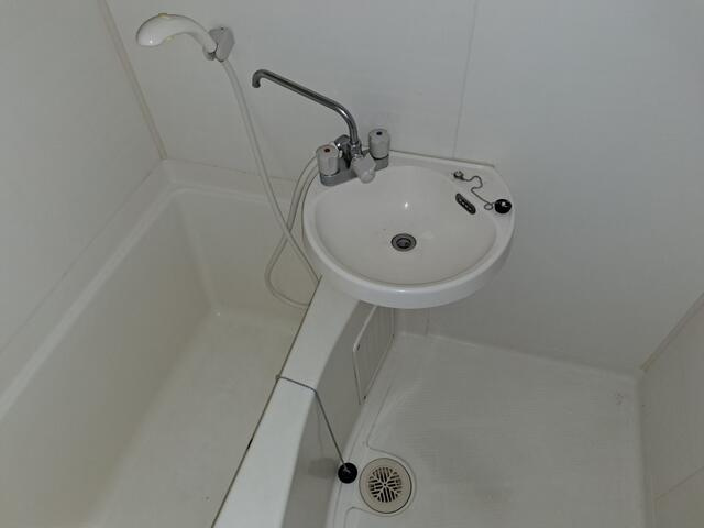 ベルシオン桐生第二の浴室