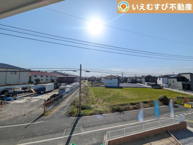 Livele Garden.S　大泉第15寄木戸の展望|高い建物が無く開放感のある展望
バルコニーからの展望も開けていて閑静な住宅地が望めます。日当りも良いですね♪