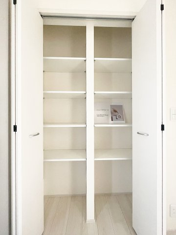 新築戸建・新築建売　福島市笹谷字道場　長期優良住宅　笹谷小・信陵中の収納|【玄関収納】