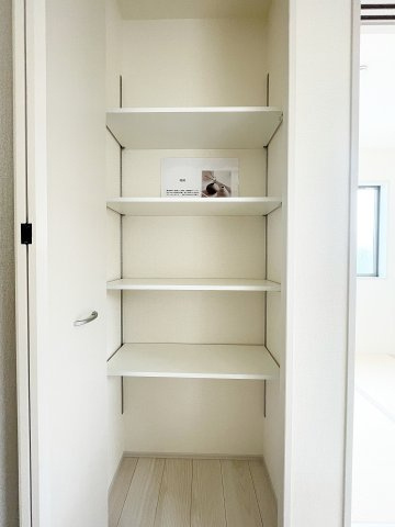 新築戸建・新築建売　福島市笹谷字道場　長期優良住宅　笹谷小・信陵中の収納|【リビング収納】