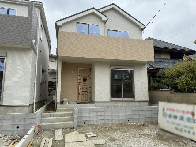 垂水区神陵台9丁目2号棟新築の前面道路含む現地写真