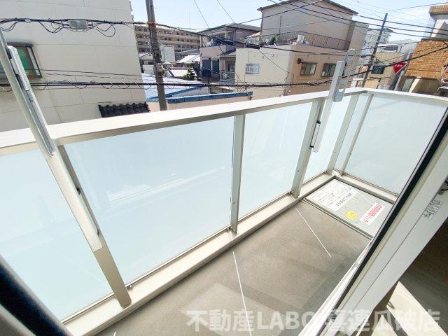 モンシャトーブランのバルコニー