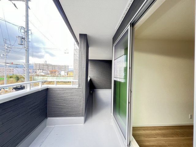 橿原市土橋町4期　のバルコニー