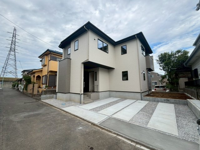 坂戸市西坂戸　新築分譲　東武越生線『川角駅』徒歩25分　【城山小学区】の外観