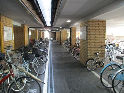 【その他】 | サンロイヤル柴島パート２ | 駐輪場です