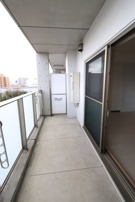 ベルデュールⅢのバルコニー