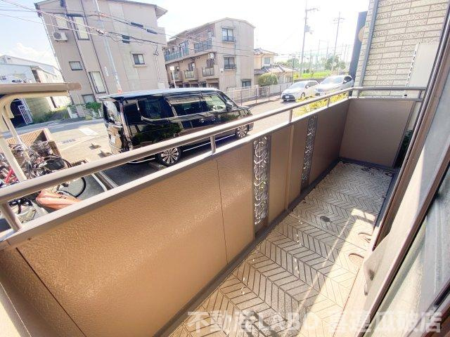 プリンスハイツgenのバルコニー