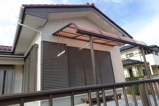 高崎市箕郷町生原　【ガレージ付リノベーション済】中古住宅の外観|南側から