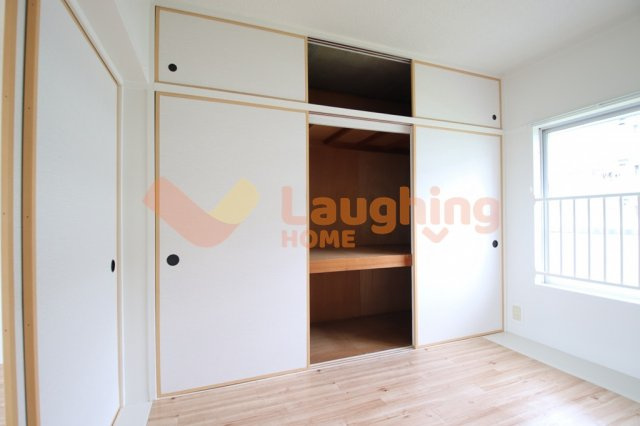 ビレッジハウス荒木2号棟の収納|大きなスペースがあり、収納には困りません