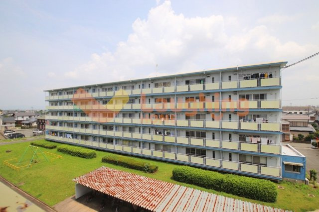 ビレッジハウス荒木2号棟の外観|外観もきれいです