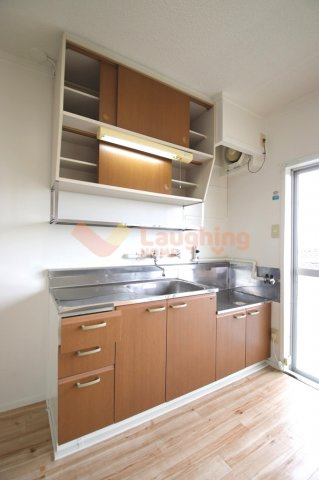 ビレッジハウス荒木2号棟のキッチン|きれいなキッチンです