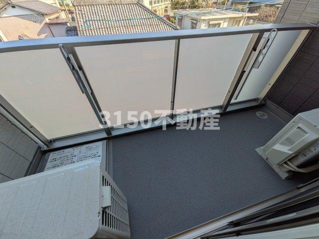 Euzak Residence Gifu Westのバルコニー