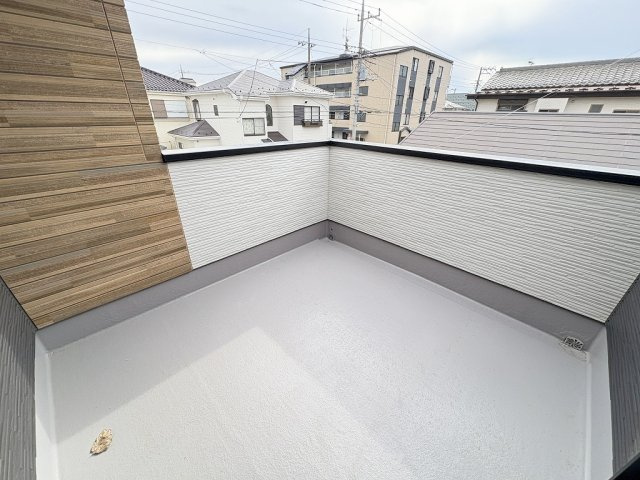 三郷市高州2丁目　新築戸建　全1棟のバルコニー|同施工会社の参考写真になります。