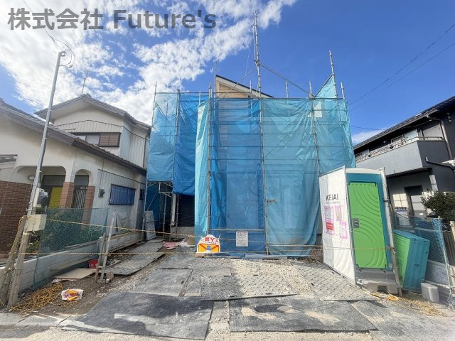 三郷市高州2丁目　新築戸建　全1棟の外観|現地の写真になります。