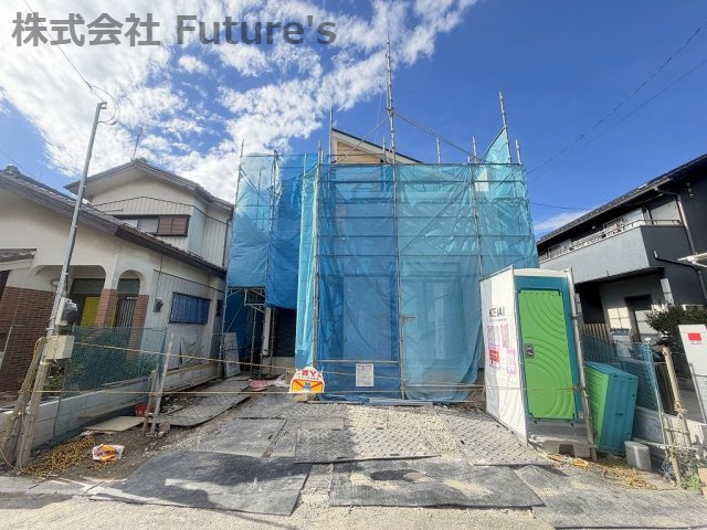 三郷市高州2丁目　新築戸建　全1棟の外観|現地の写真になります。