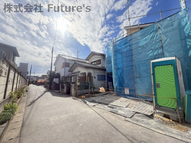 三郷市高州2丁目　新築戸建　全1棟の前面道路含む現地写真|前面道路含む現地写真です。