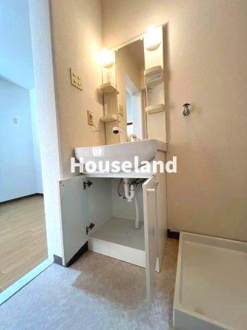 マンション本町の独立洗面台