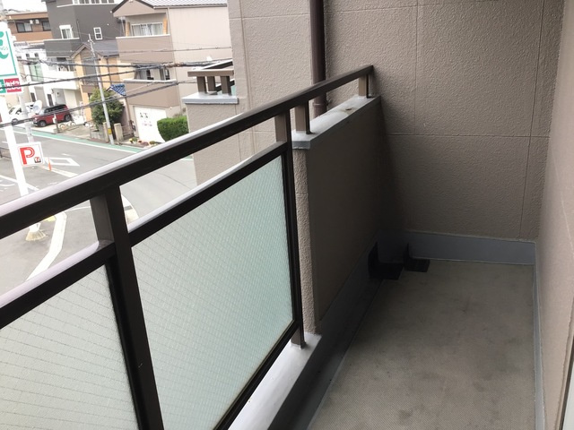 ハイツ若林のバルコニー