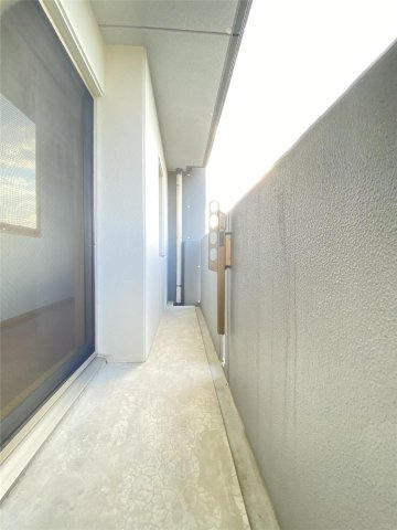 クロノス２八反田のバルコニー