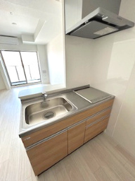 セレニテ江坂グランデのキッチン|きれいなキッチンです