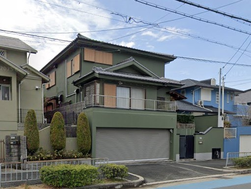 小野原東　新築戸建用土地の前面道路含む現地写真