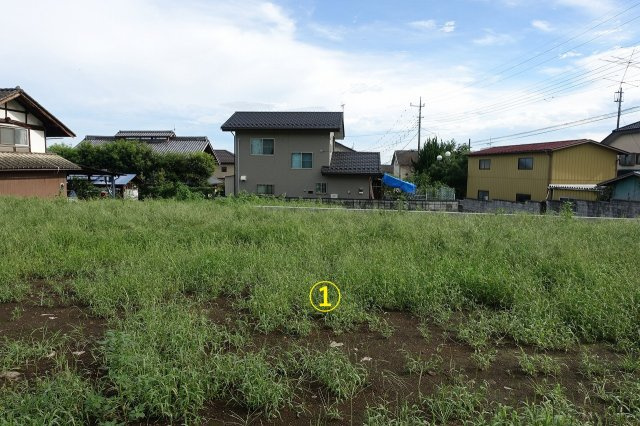高崎市箕郷町矢原　【全２区画】売地①の外観|北から南方向