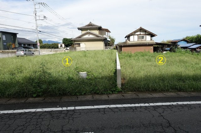 高崎市箕郷町矢原　【全２区画】売地①の外観|西から東方向