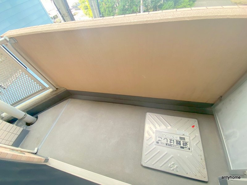 フロンティアタワー九条Ⅰ　仲介手数料無料のバルコニー