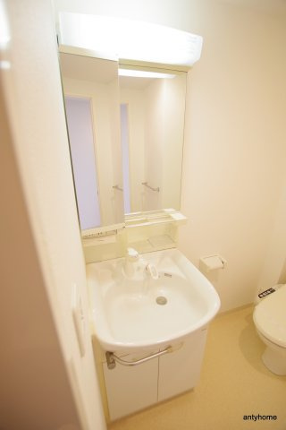 メゾンドヴィレ大阪城公園前　仲介手数料無料の洗面所