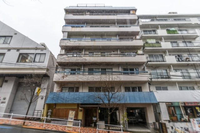 津之守坂マンションの外観|津の守坂マンション