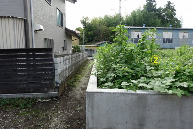 高崎市箕郷町矢原　【全２区画】売地②の外観|南側境界を東から西方向