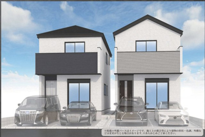 【外観パース】 | Terrechez千種区今池南1期｜名古屋市の戸建ならホームアップ | キャンペーン対象物件です♪詳細は弊社ホームページもしくはスタッフまでお気軽にお問合せ下さいませ♪ お役に立てる自信があります♪