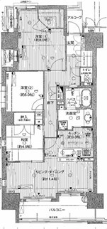 アスティミア四天王寺東クレステージの間取り