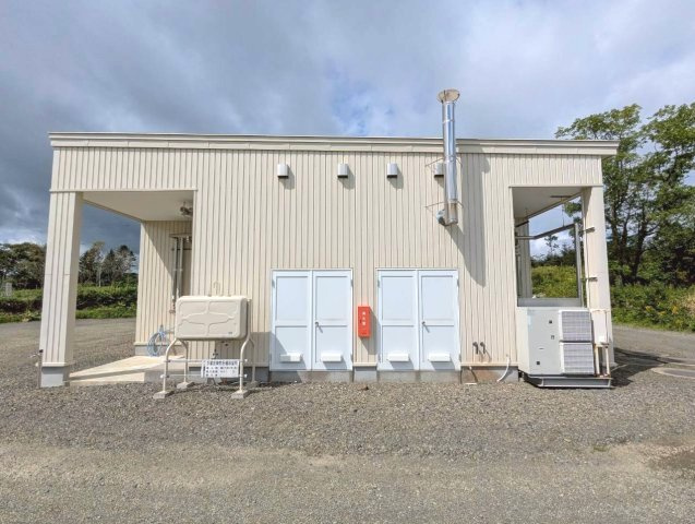 厚岸郡浜中町茶内西8線【ヨーグルト製品製造工場跡　居抜き】の外観
