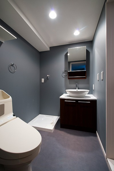 Ｍｏｎｔ　ｃｙｐｒｅｓの洗面所|ゆったりとスペースのある洗面所