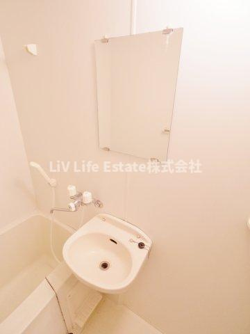 ヴィラ・ファミーユ　Aの洗面所