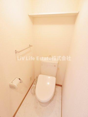 ヴィラ・ファミーユ　Aのトイレ