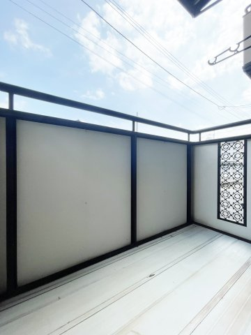 セジュール井川のバルコニー