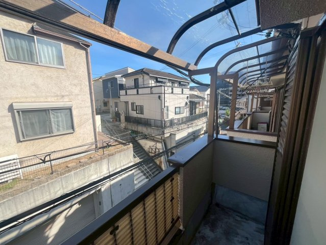 千代が丘2丁目貸家のバルコニー