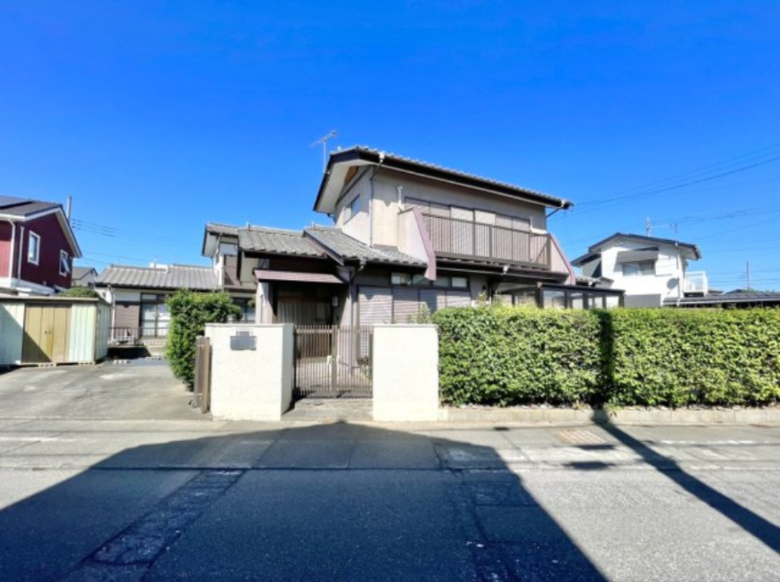 【中古戸建】前橋市下大島町  の外観|■外観｜永く住むほどに愛着を深める、味わい豊かなデザインです♪