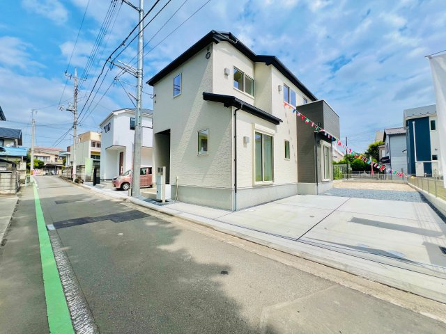 前橋紅雲町二丁目の前面道路含む現地写真|車の通りも少なく駐車が苦手な方にもおススメ◎