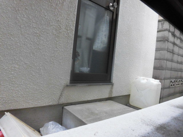 バルコニーからの景色です。