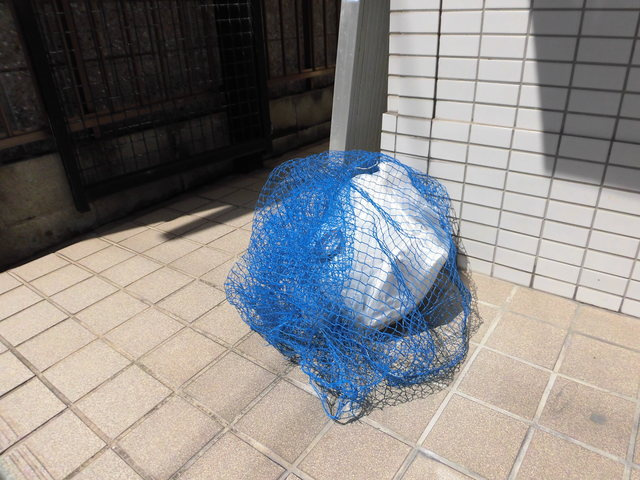 施設内のゴミ置き場です。