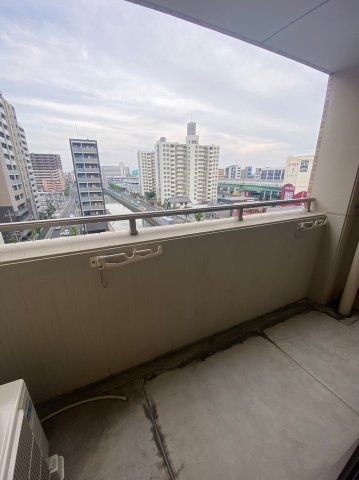 リバーフロントレジデンス　名古屋市賃貸 仲介手数料無料のバルコニー