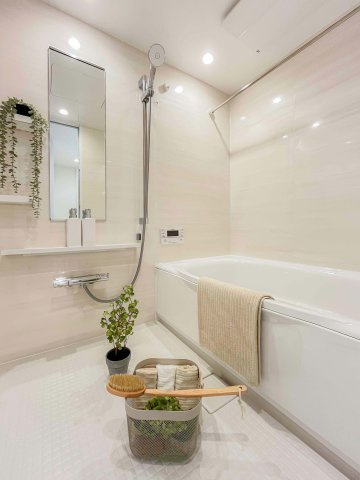 ラ・ヴィータシティ 　（川崎区富士見1丁目）の浴室|落ち着いた空間のお風呂です