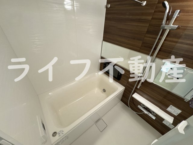 プレジオ長田の浴室|きれいなお風呂です
