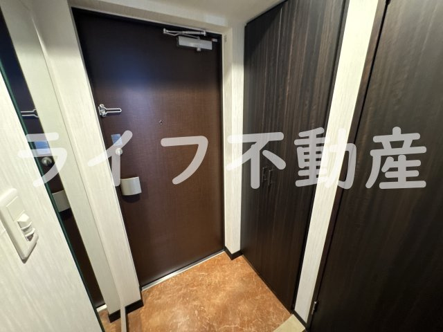 プレジオ長田の玄関|落ち着いた玄関です